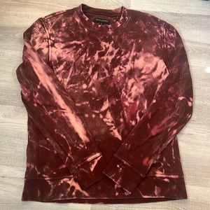 Vintage bleach-dyed Banana Republic crewneck
